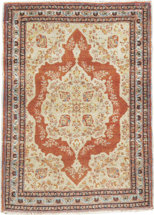 Antique Persian Tabriz Hagi Jalili Rug, No.21046 - Gss