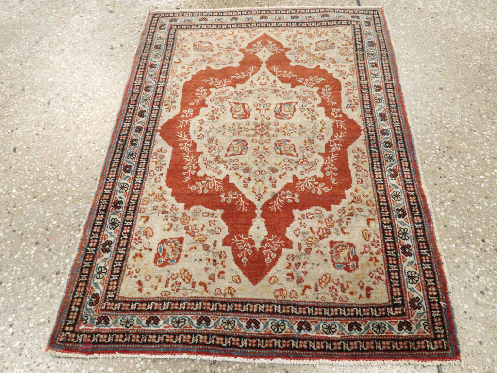 Antique Persian Tabriz Hagi Jalili Rug, No.21046 - Gss