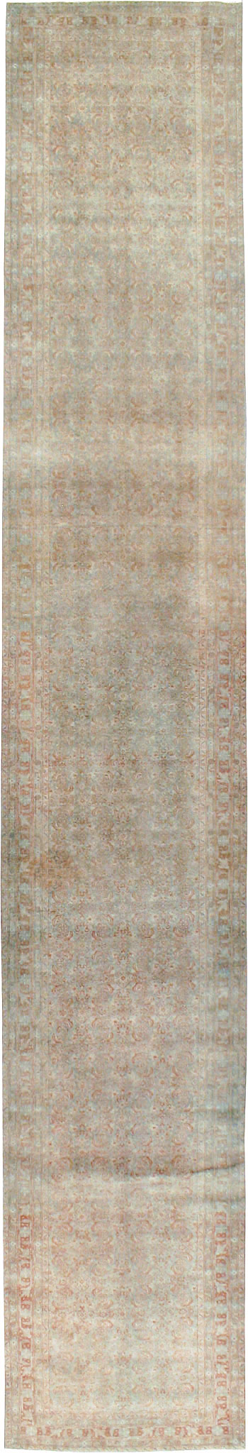 Antique Persian Tabriz Runner, No.21056 - Gss