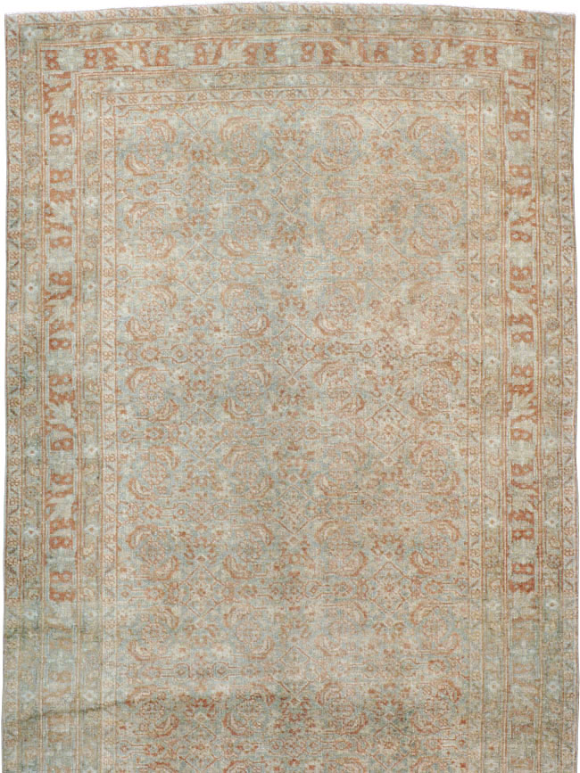 Antique Persian Tabriz Runner, No.21056 - Gss