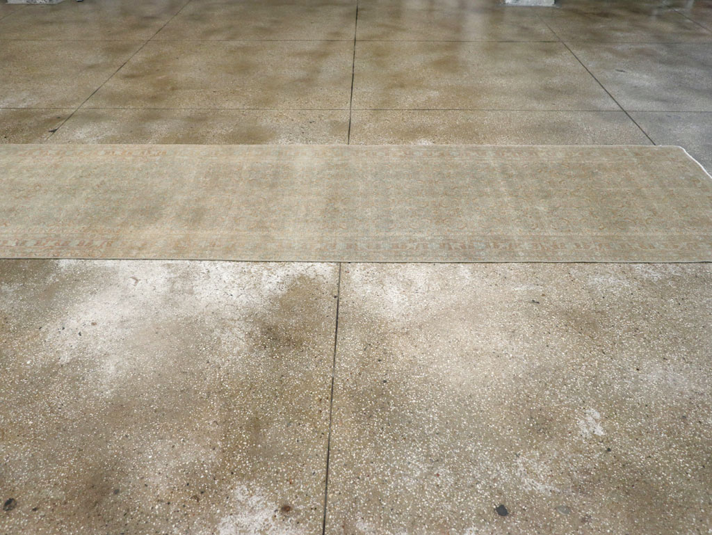 Antique Persian Tabriz Runner, No.21056 - Gss