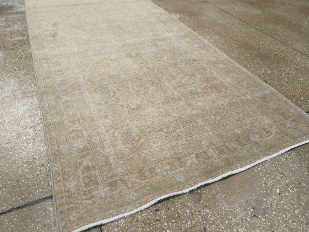 Antique Persian Tabriz Runner, No.21056 - Gss