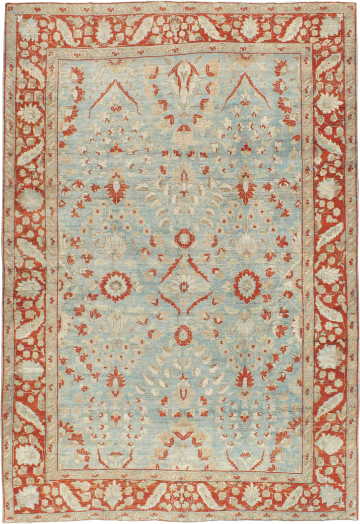 Antique Persian Tabriz Carpet, No.21062 - Gss