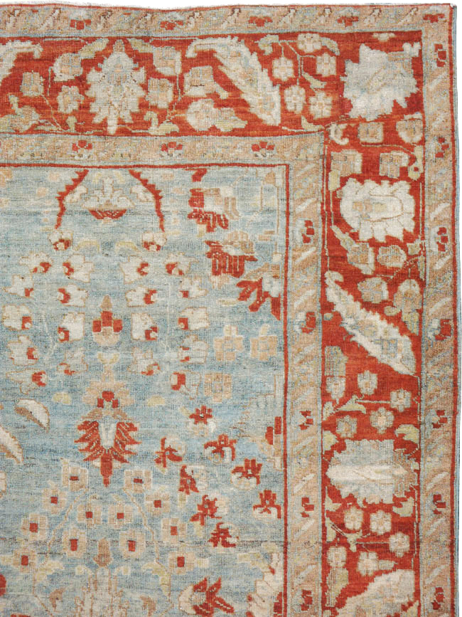 Antique Persian Tabriz Carpet, No.21062 - Gss
