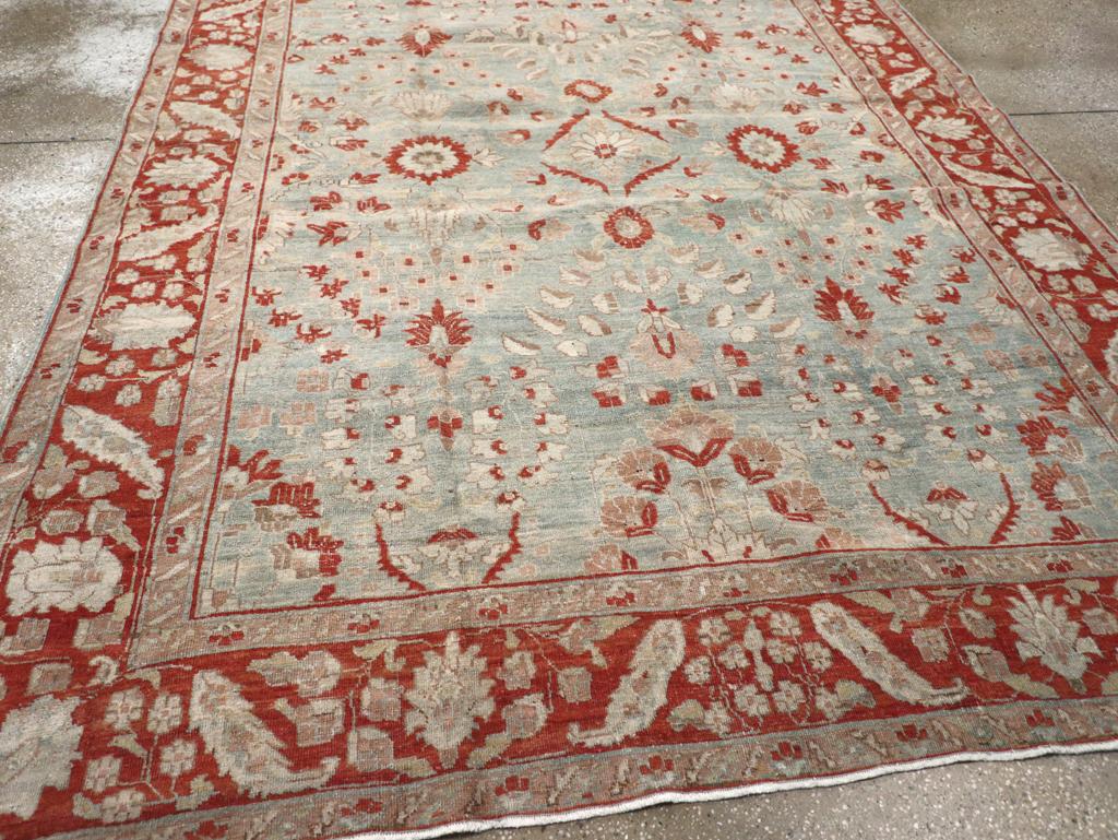 Antique Persian Tabriz Carpet, No.21062 - Gss