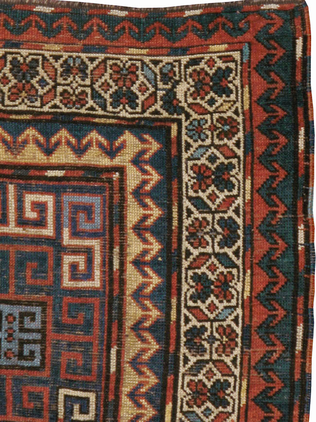 Antique Caucasian Kazak Rug, No.21065 - Gss