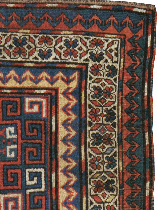 Antique Caucasian Kazak Rug, No.21065 - Gss