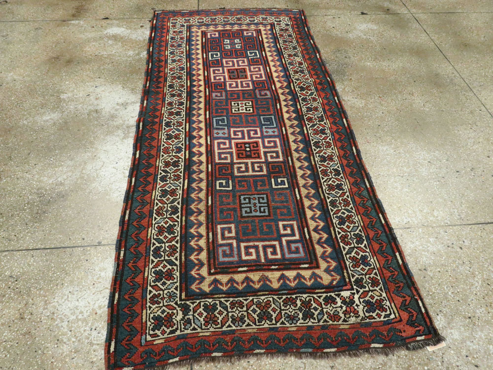 Antique Caucasian Kazak Rug, No.21065 - Gss