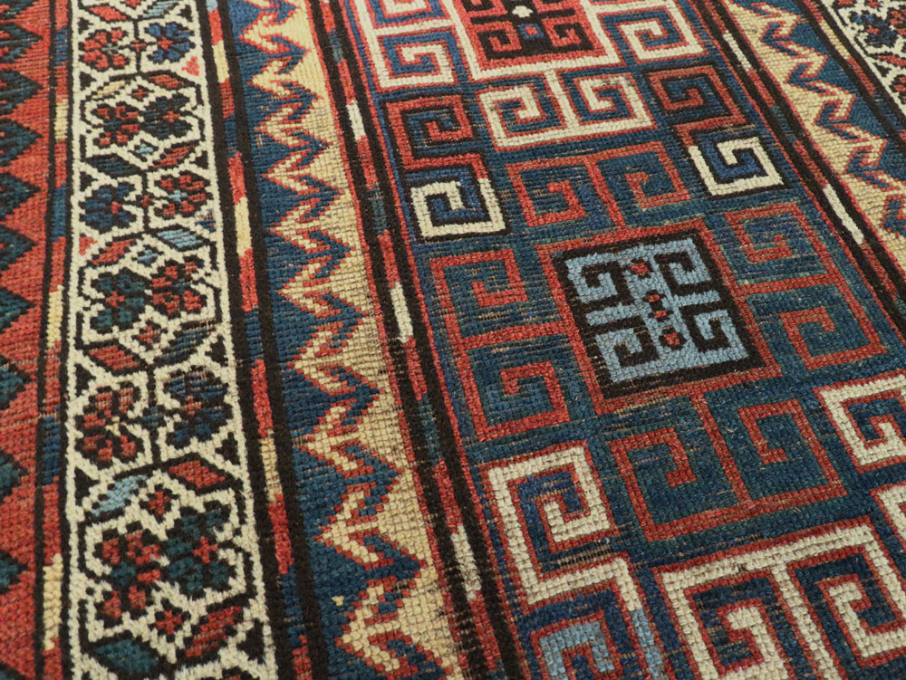 Antique Caucasian Kazak Rug, No.21065 - Gss