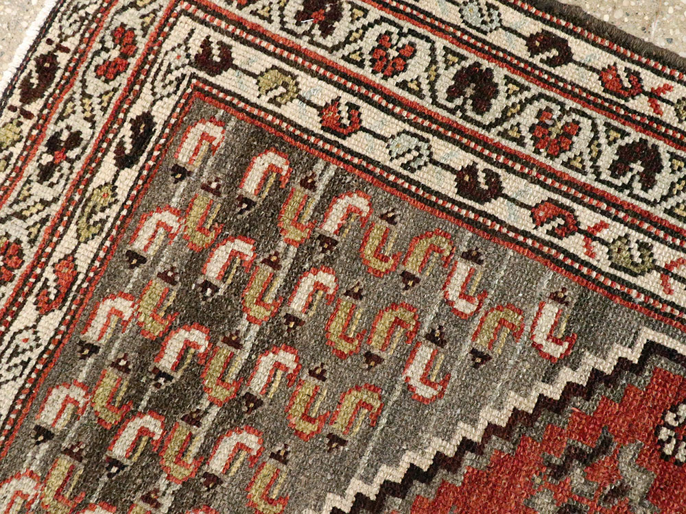 Antique Persian Malayer Rug, No.21069 - Gss