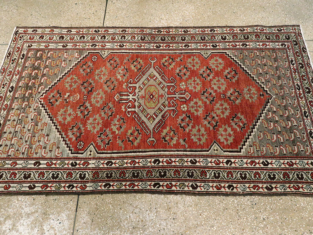 Antique Persian Malayer Rug, No.21069 - Gss