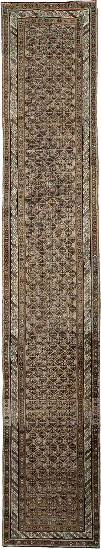 Vintage Persian Kurdish Runner, No.21073 - Gss