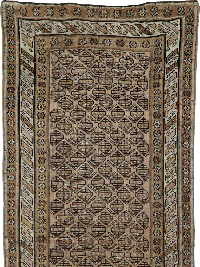 Vintage Persian Kurdish Runner, No.21073 - Gss