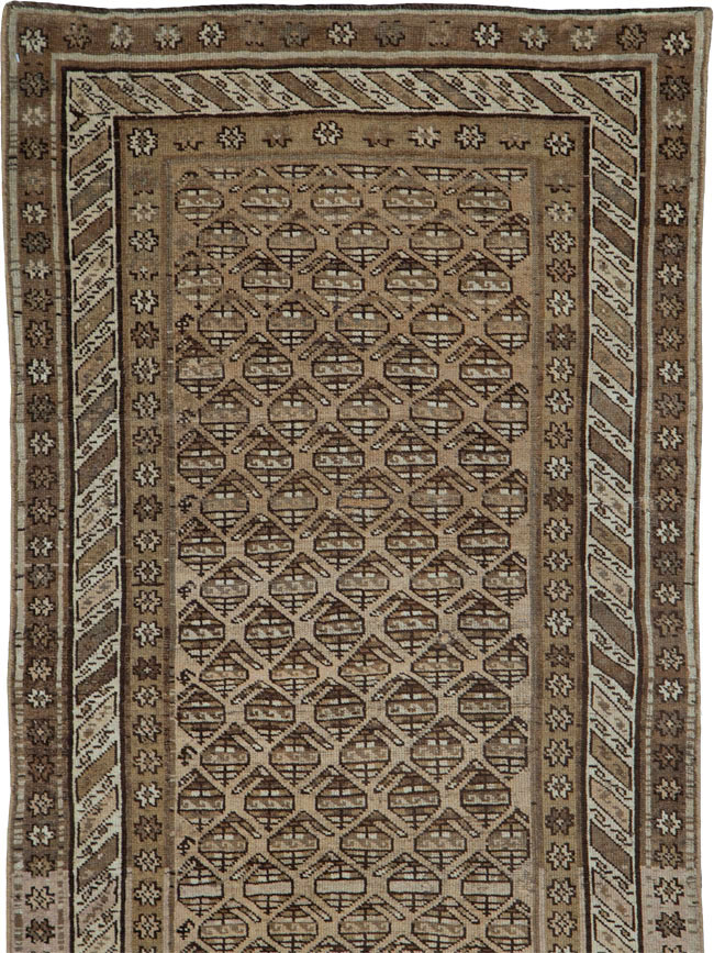 Vintage Persian Kurdish Runner, No.21073 - Gss