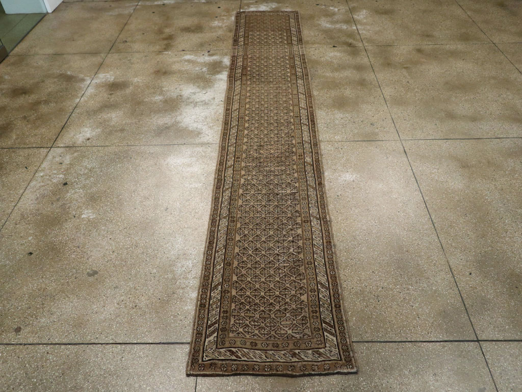 Vintage Persian Kurdish Runner, No.21073 - Gss