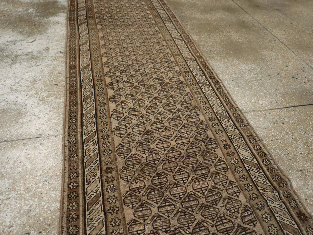 Vintage Persian Kurdish Runner, No.21073 - Gss