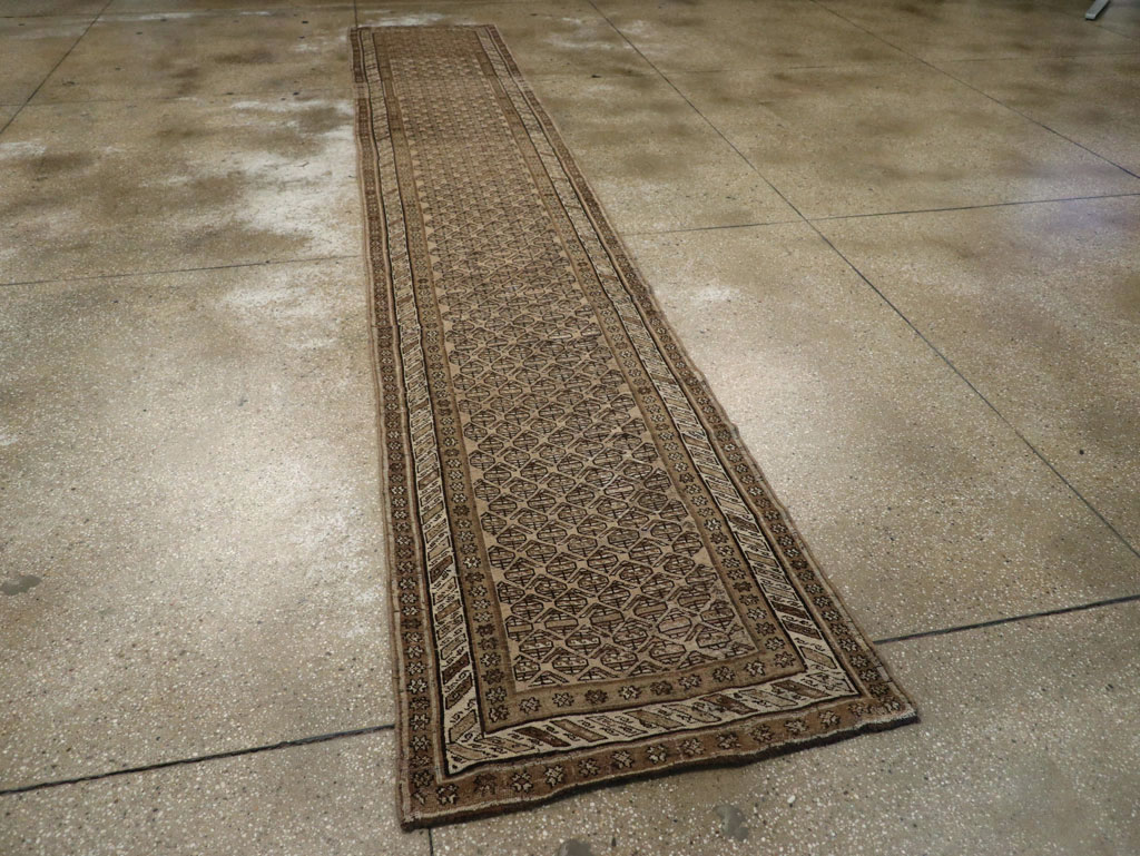 Vintage Persian Kurdish Runner, No.21073 - Gss