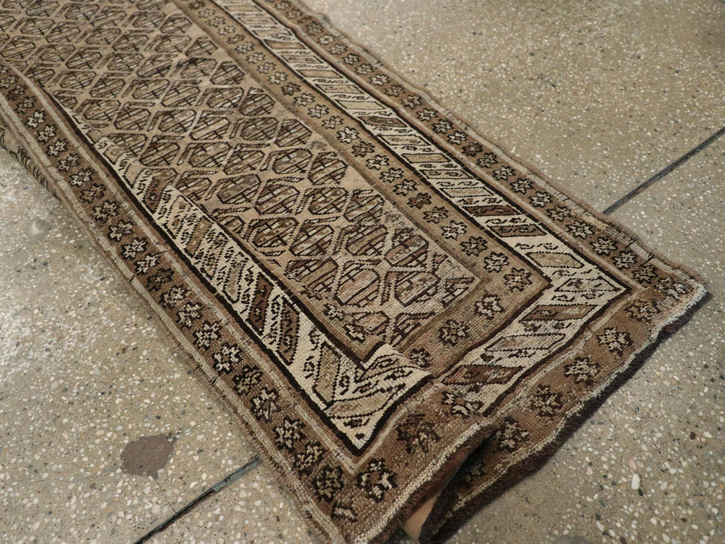 Vintage Persian Kurdish Runner, No.21073 - Gss