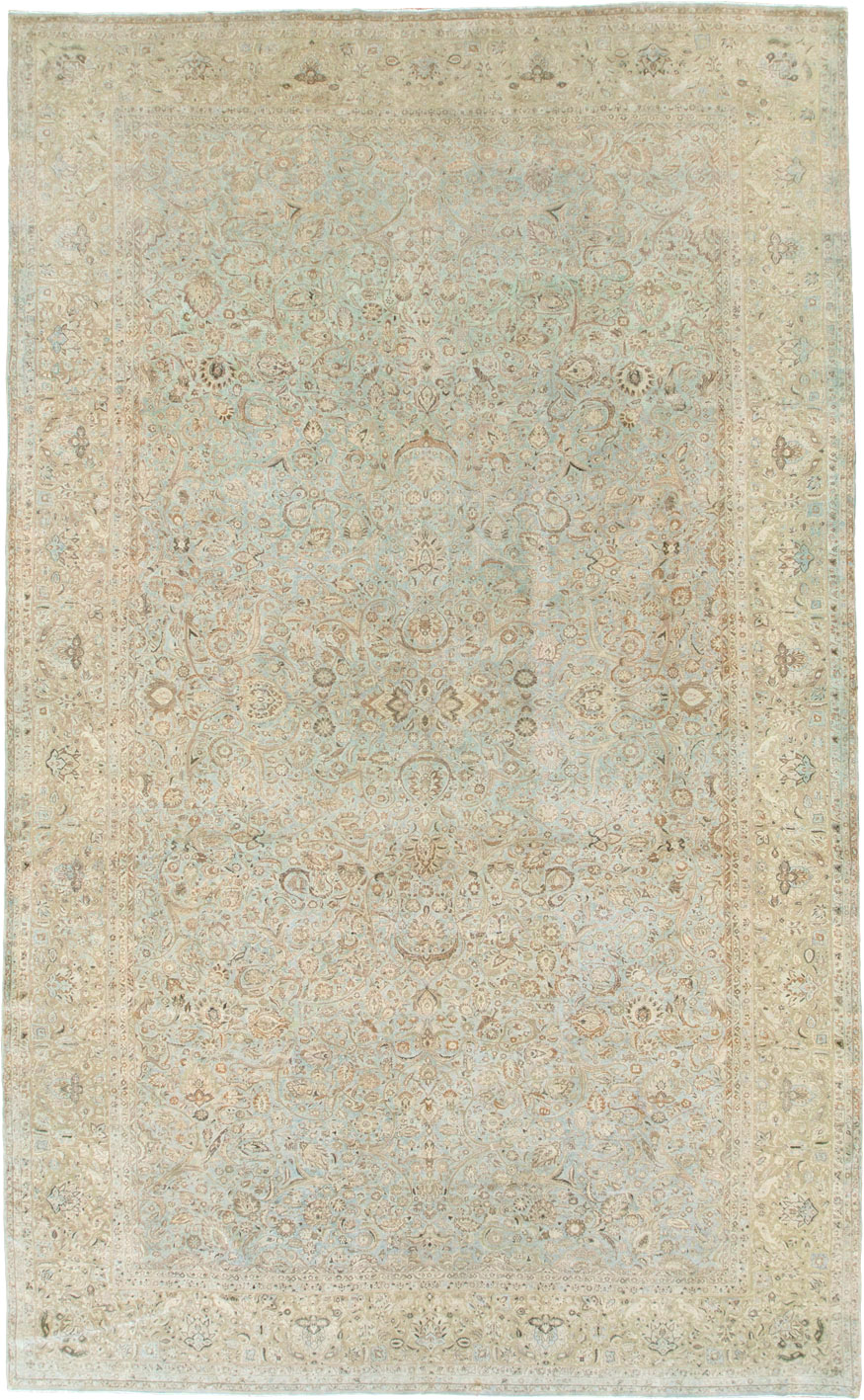 Vintage Persian Kashan Carpet, No.21075 - Gss