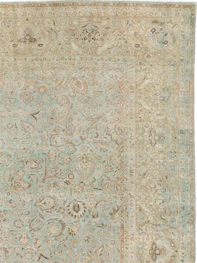 Vintage Persian Kashan Carpet, No.21075 - Gss