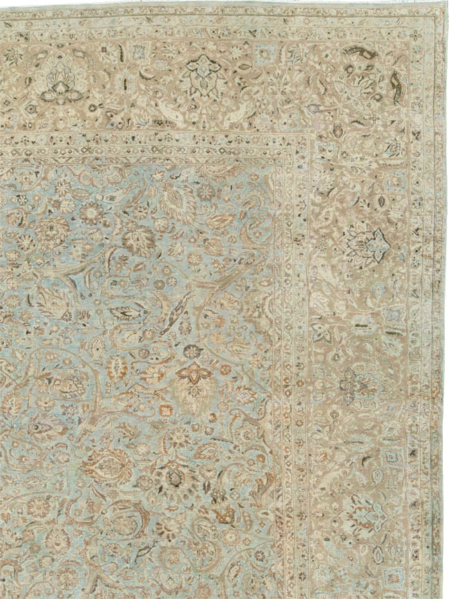 Vintage Persian Kashan Carpet, No.21075 - Gss