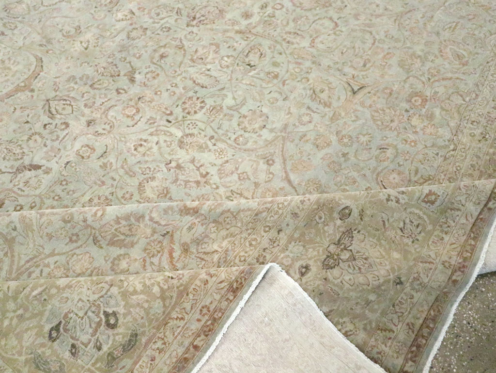 Vintage Persian Kashan Carpet, No.21075 - Gss