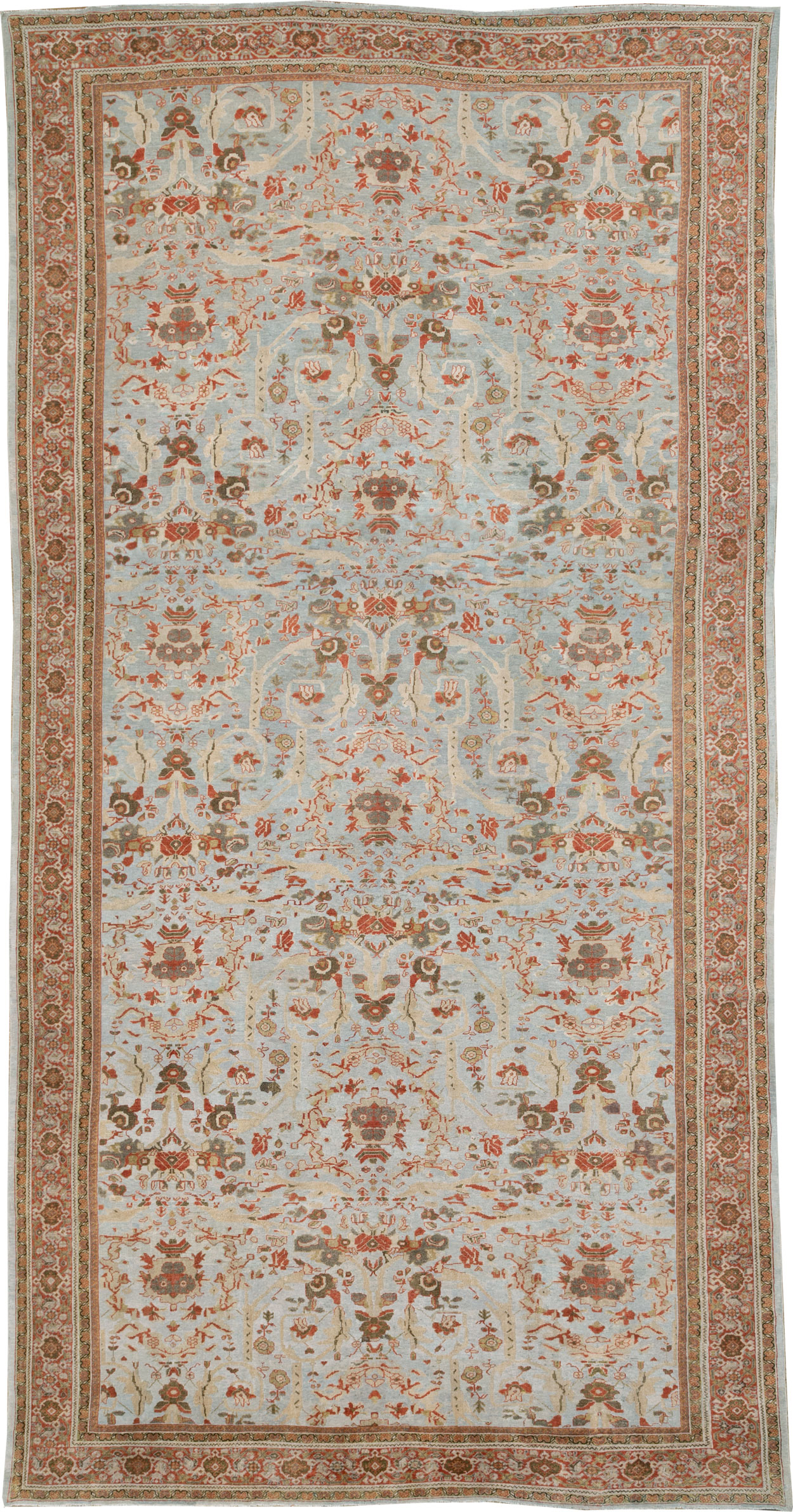 Antique Persian Mahal Carpet, No.21077 - Gss