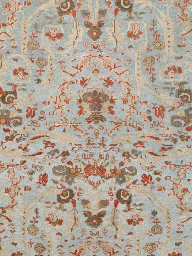 Antique Persian Mahal Carpet, No.21077 - Gss