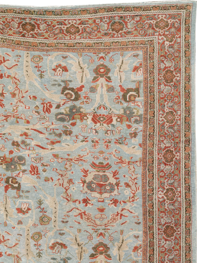 Antique Persian Mahal Carpet, No.21077 - Gss