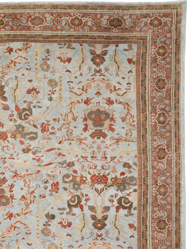 Antique Persian Mahal Carpet, No.21077 - Gss
