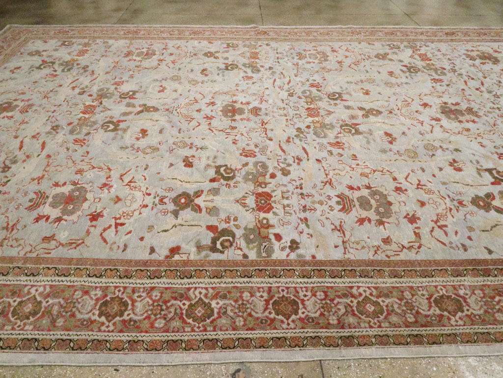 Antique Persian Mahal Carpet, No.21077 - Gss