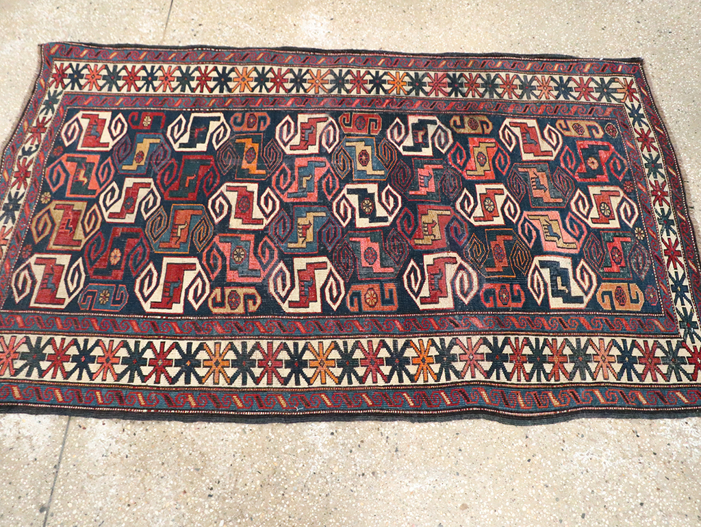 Antique Caucasian Kuba Rug, No.21082 - Gss