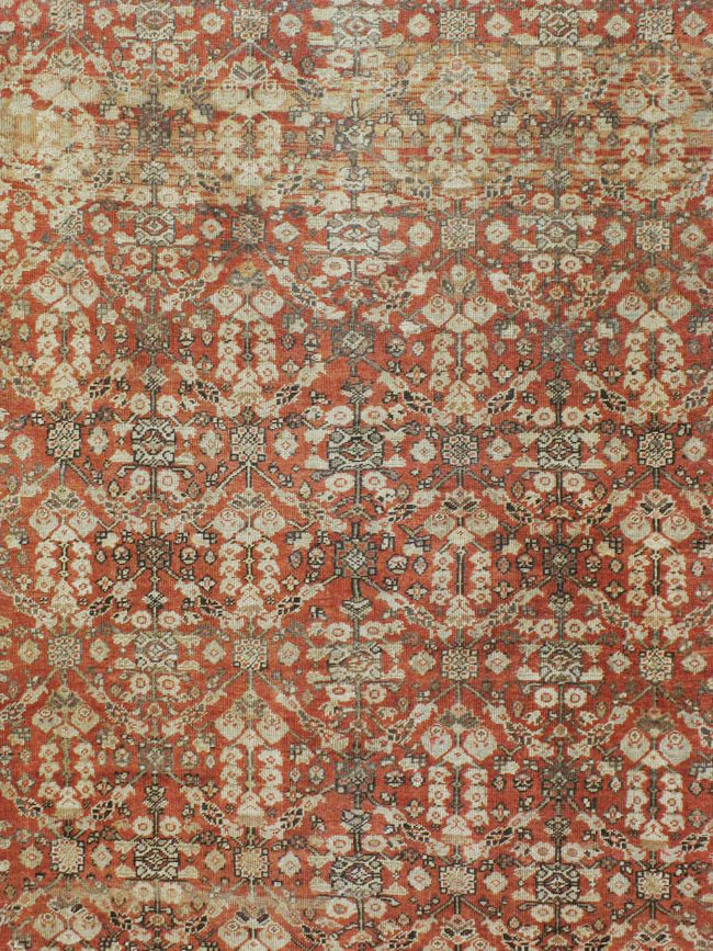 Antique Persian Mahal Carpet, No.21084 - Gss