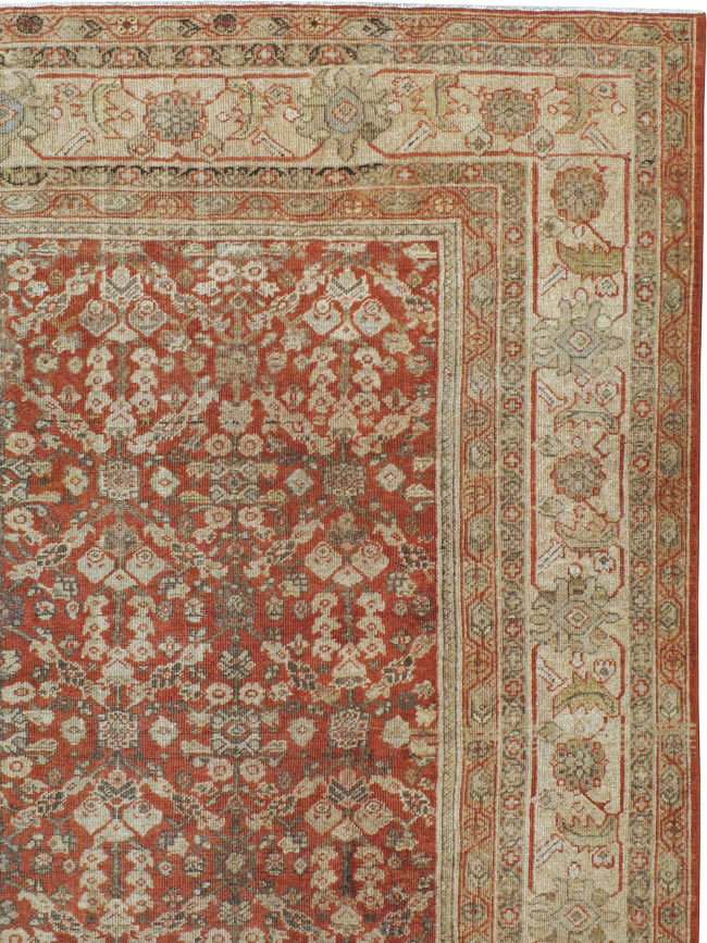 Antique Persian Mahal Carpet, No.21084 - Gss