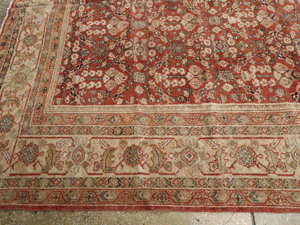 Antique Persian Mahal Carpet, No.21084 - Gss
