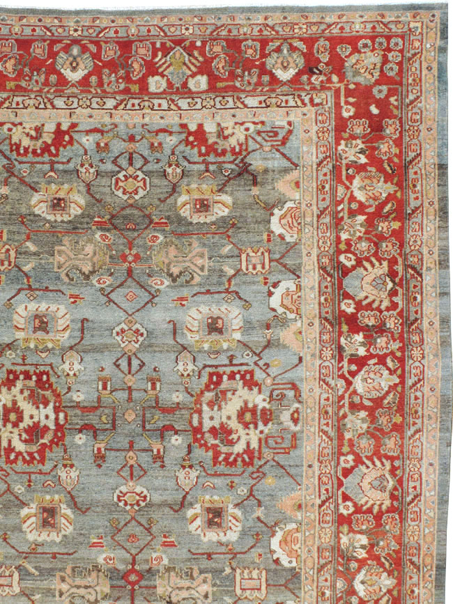 Antique Persian Bibikabad Carpet, No.21085 - Gss