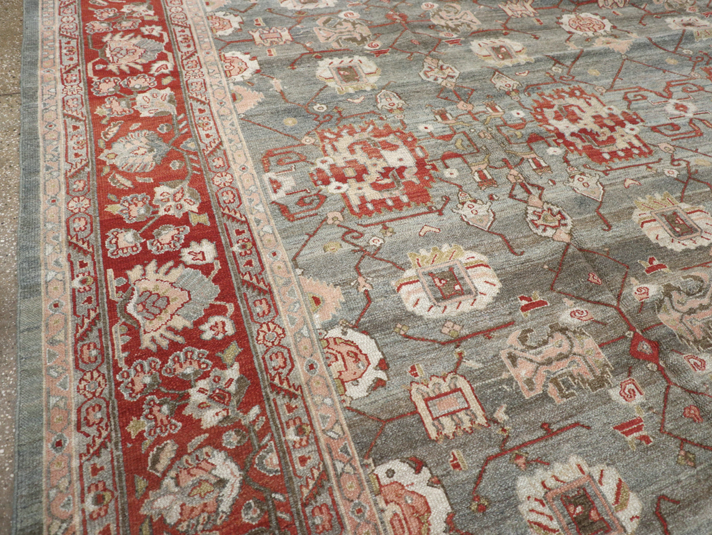 Antique Persian Bibikabad Carpet, No.21085 - Gss