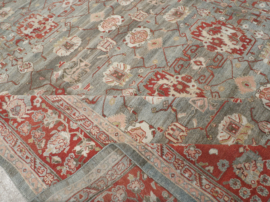 Antique Persian Bibikabad Carpet, No.21085 - Gss