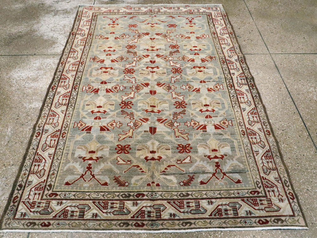 Vintage Persian Malayer Rug, No.21107 - Gss