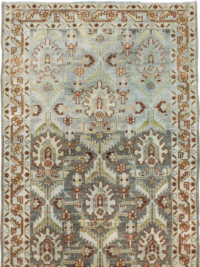 Vintage Persian Malayer Runner, No.21123 - Gss