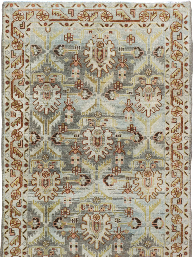 Vintage Persian Malayer Runner, No.21123 - Gss