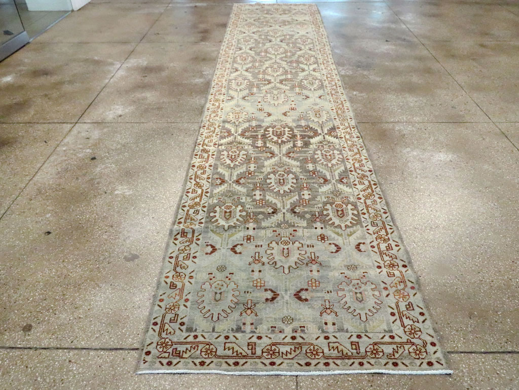 Vintage Persian Malayer Runner, No.21123 - Gss