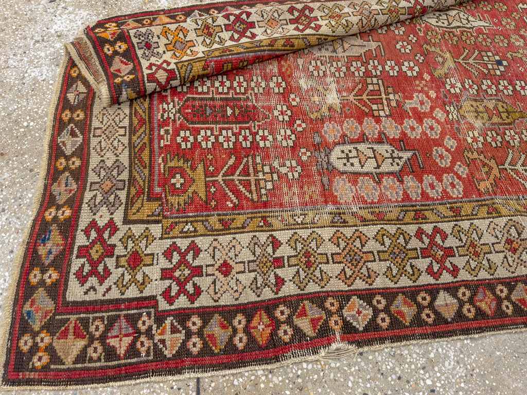 Antique Caucasian Rug, No.21135 - Gss