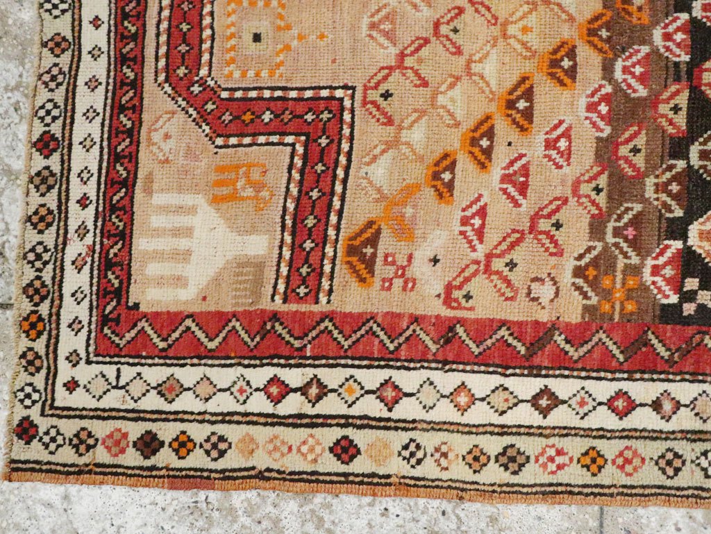 Antique Caucasian Rug, No.21137 - Gss