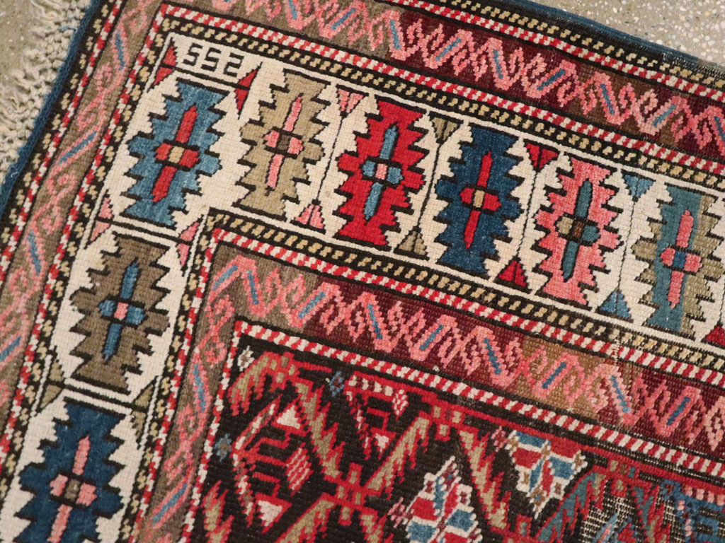 Antique Caucasian Kuba Rug, No.21138 - Gss