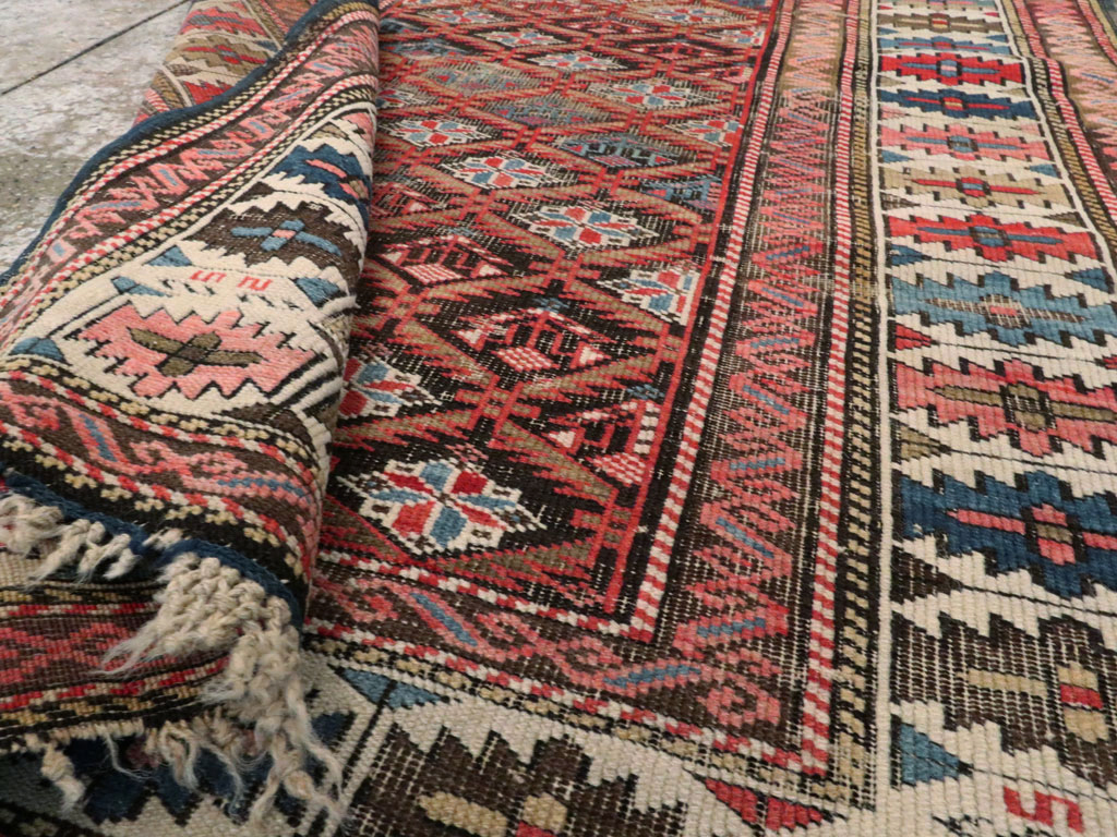 Antique Caucasian Kuba Rug, No.21138 - Gss