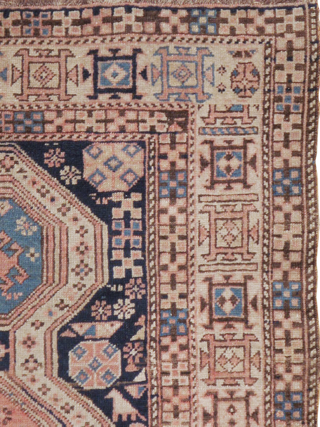 Antique Caucasian Shirvan Rug, No.21141 - Gss