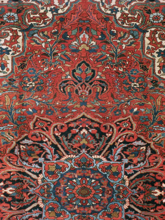 Vintage Persian Heriz Carpet, No.21148 - Gss