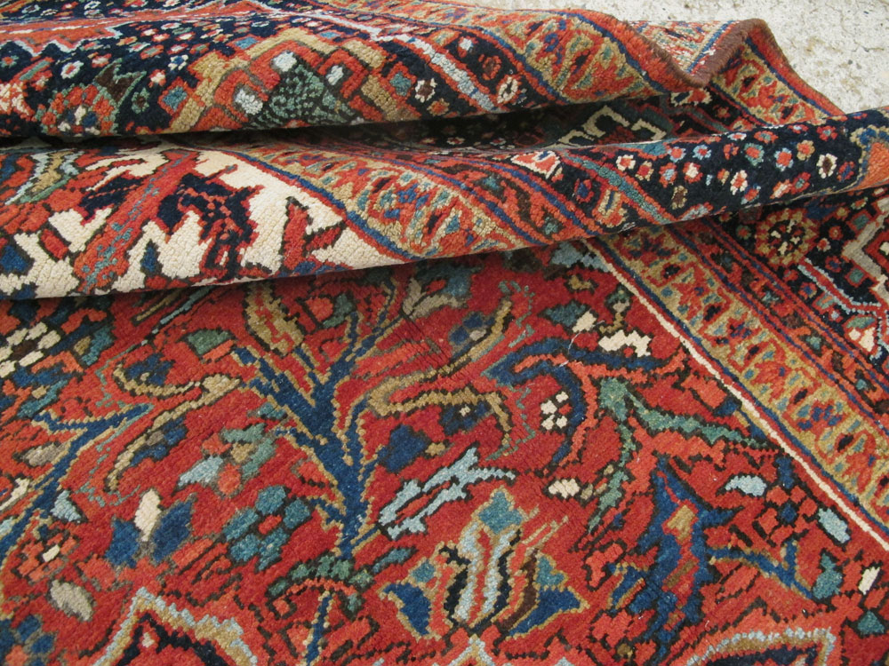 Vintage Persian Heriz Carpet, No.21148 - Gss