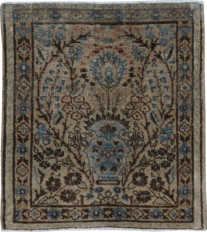 Antique Persian Mashad Rug, No.21156 - Gss